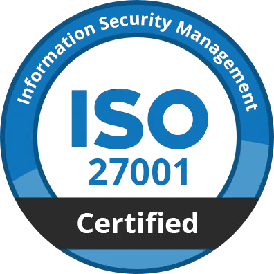 ISO 27001 Certified